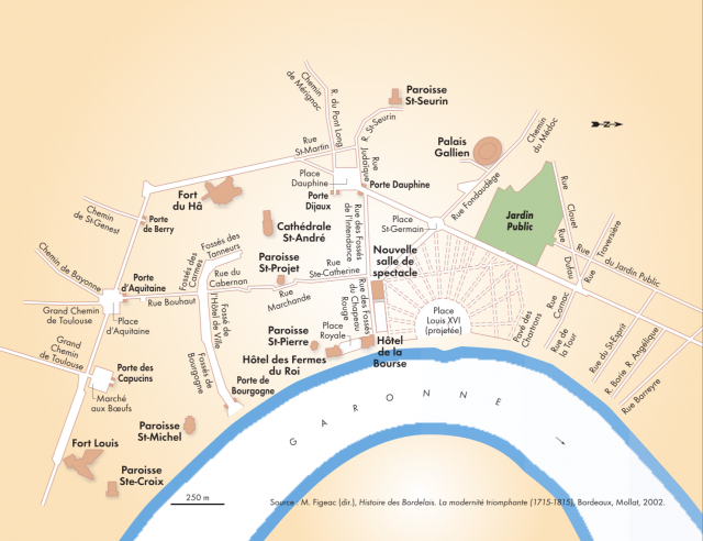 Bordeaux au 18ème siècle