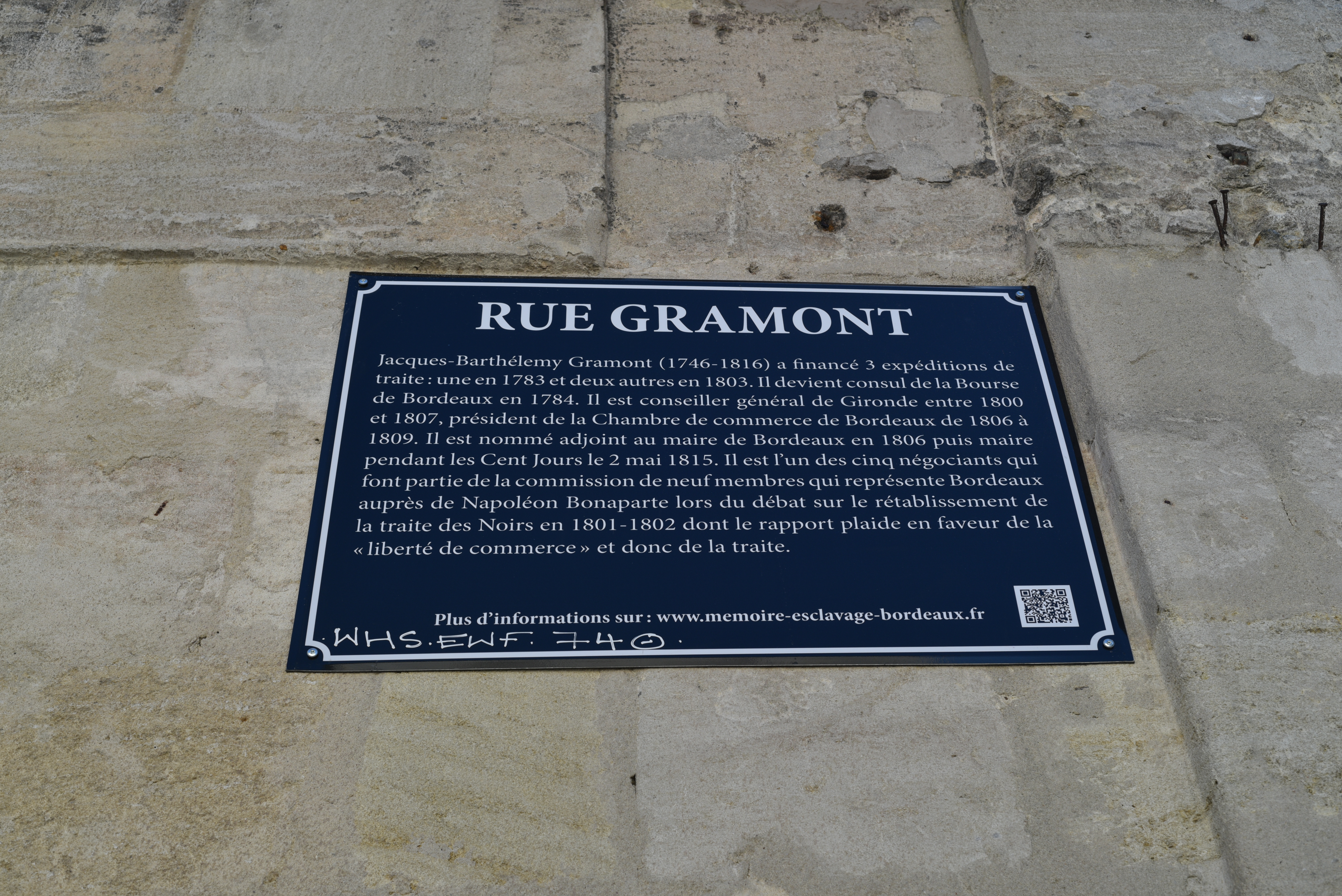 Plaque de rue